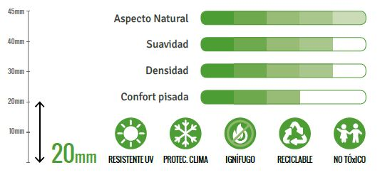 CÉSPED ARTIFICIAL MISISIPI